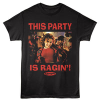 Thumbnail for CLUELESS-CLUELESS PARTY IS RAGIN-BLACK ADULT S/S TSHIRT