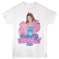 Thumbnail for CLUELESS-CLUELESS TOTALLY BUGGIN-WHITE ADULT S/S TSHIRT