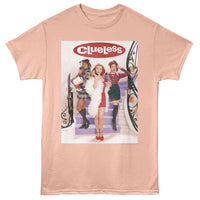 Thumbnail for CLUELESS-CLUELESS STAIRCASE POSTER W LOGO-PEACH ADULT S/S TSHIRT