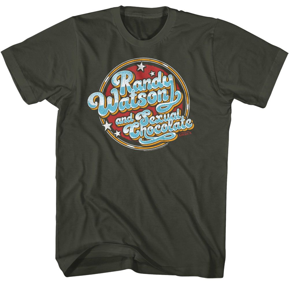 COMING TO AMERICA-CTA RANDY AND CHOCOLATE-SMOKE ADULT S/S TSHIRT