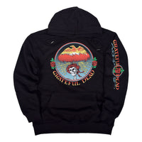 Thumbnail for Bertha Eagle Black Sleeve Printed Hoodie