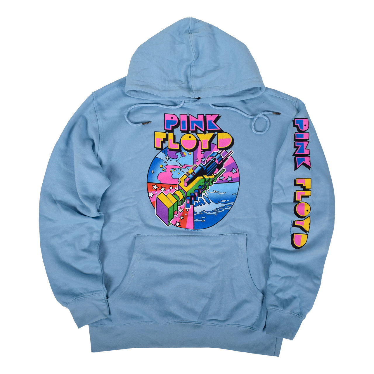 WYWH Mod Light Blue Sleeve Printed Hoodie