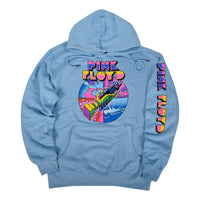 Thumbnail for WYWH Mod Light Blue Sleeve Printed Hoodie