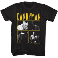 Thumbnail for CANDYMAN-CANDYMAN 3 PHOTO AND LOGO-BLACK ADULT S/S TSHIRT