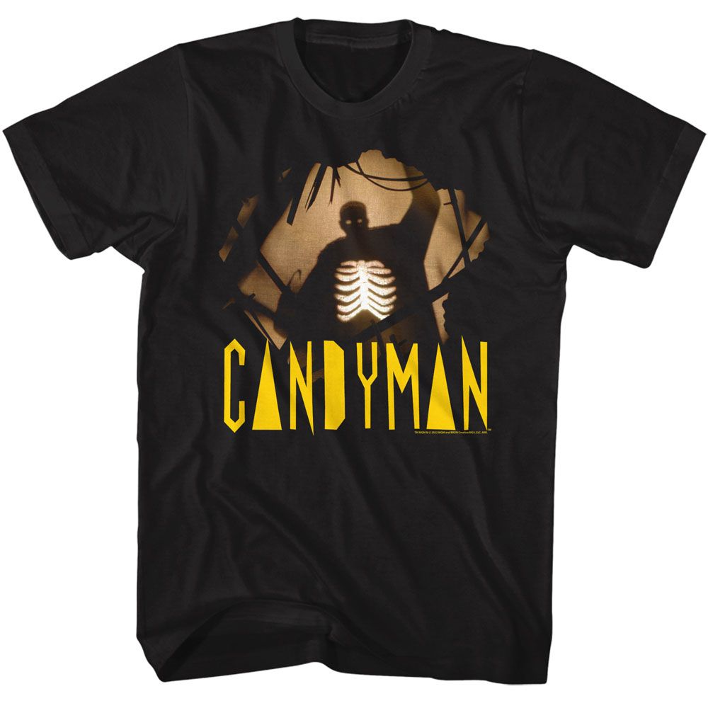 CANDYMAN-CANDYMAN HOLE IN WALL-BLACK ADULT S/S TSHIRT