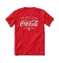 Thumbnail for BRIEF INSANITY Coca-Cola Classic Vintage Red Short Sleeve T-shirt