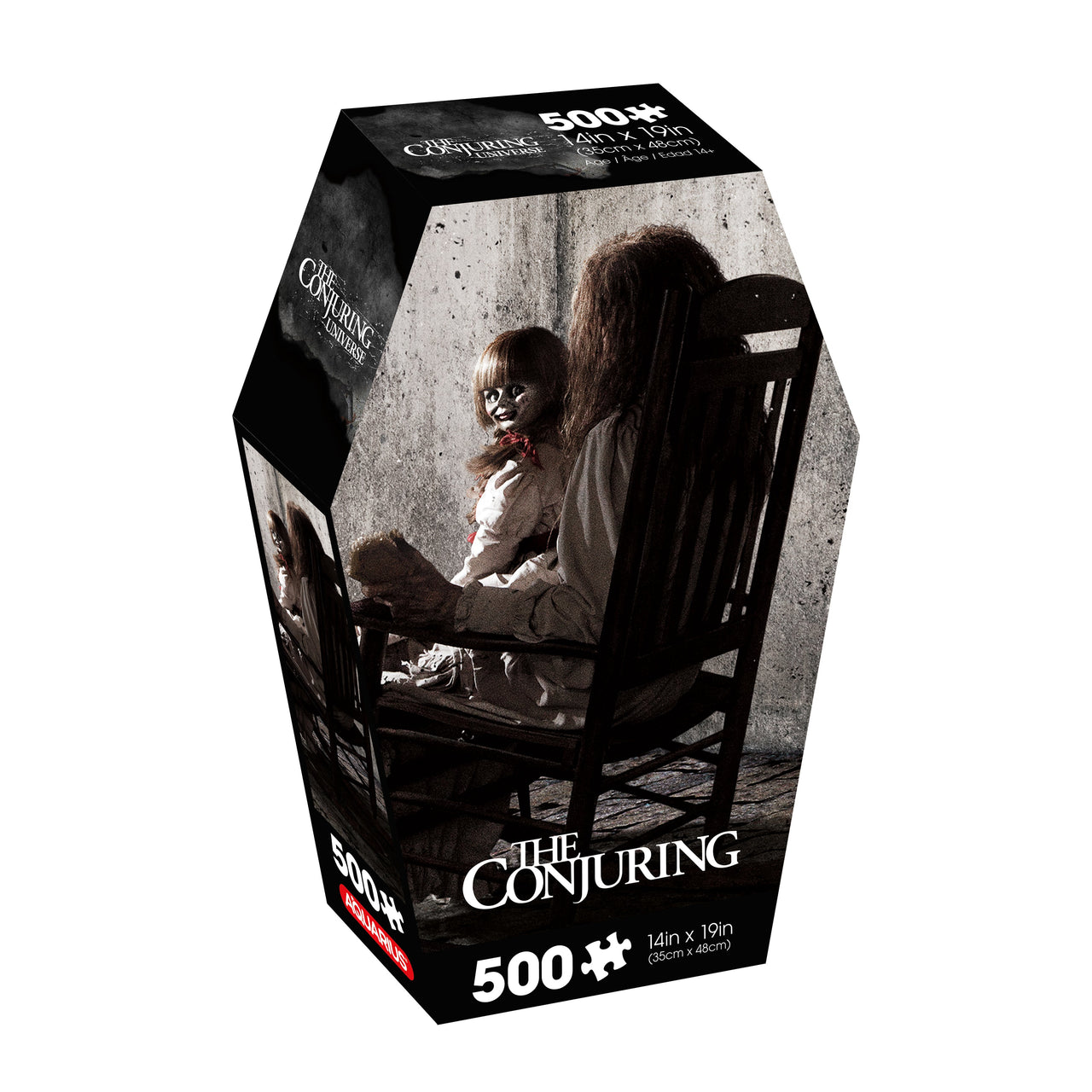 Conjuring Coffin Box 500 Piece Jigsaw Puzzle – 3 PC PPK