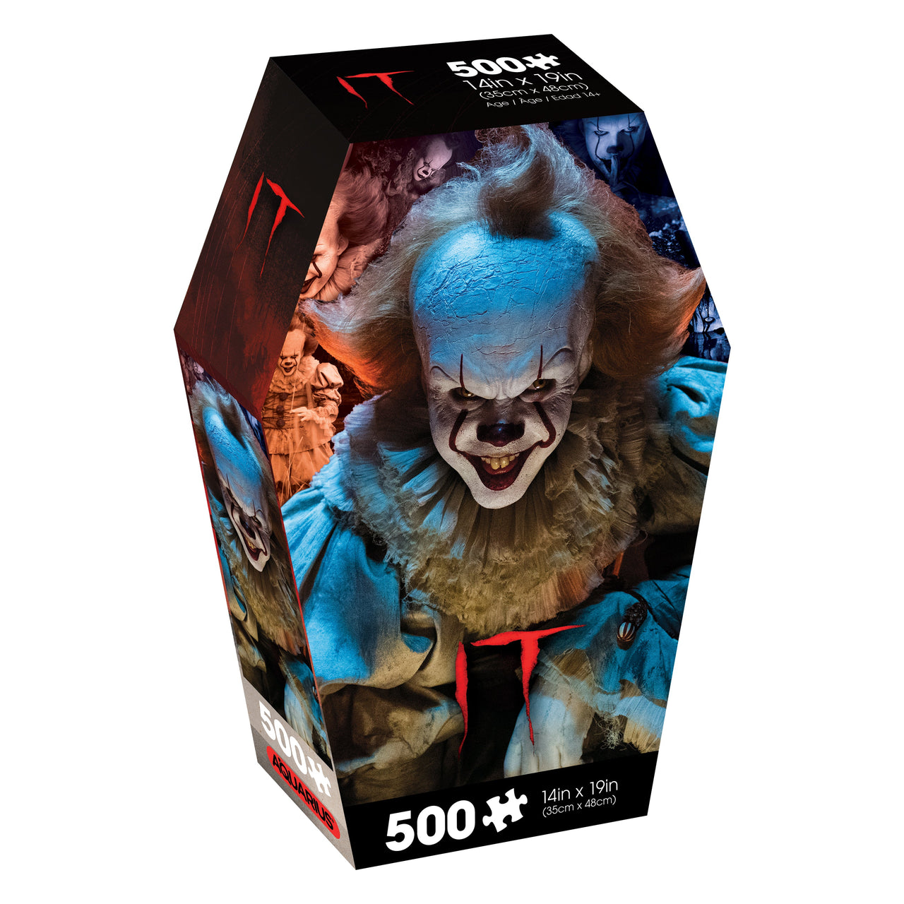 IT Coffin Box 500 Piece Jigsaw Puzzle – 3 PC PPK