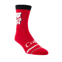 Thumbnail for COKE FUZZY BEAR WOMEN'S CREW, 1 PAIR