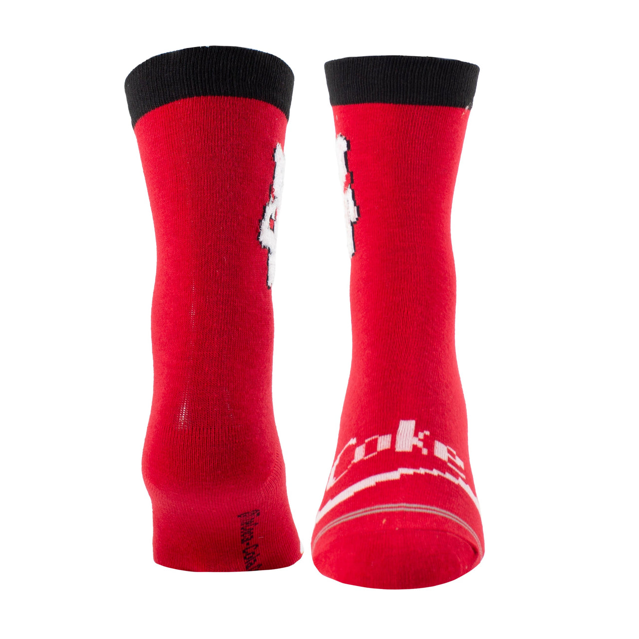 COKE FUZZY BEAR WOMEN'S CREW, 1 PAIR