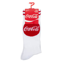 Thumbnail for COCA COLA LOGO WHITE CREW, 1 PAIR