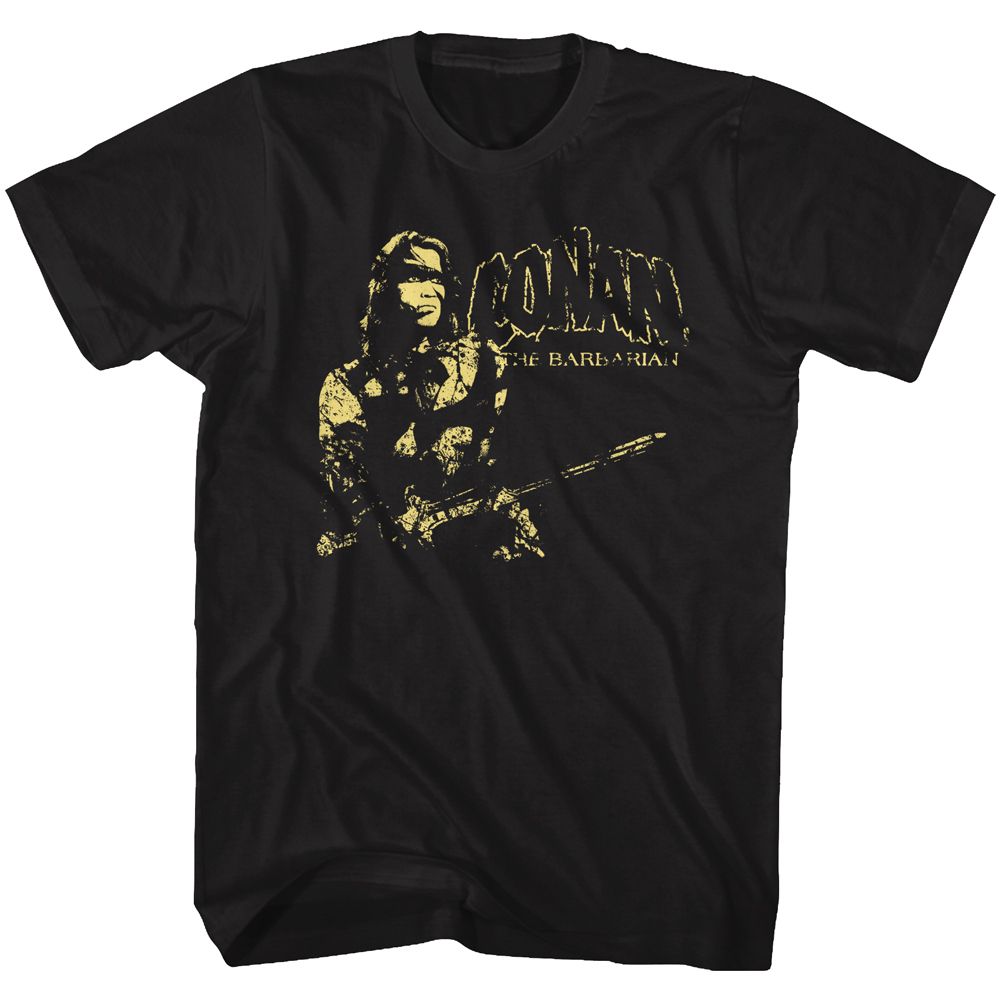 CONAN-THE MAN-BLACK ADULT S/S TSHIRT