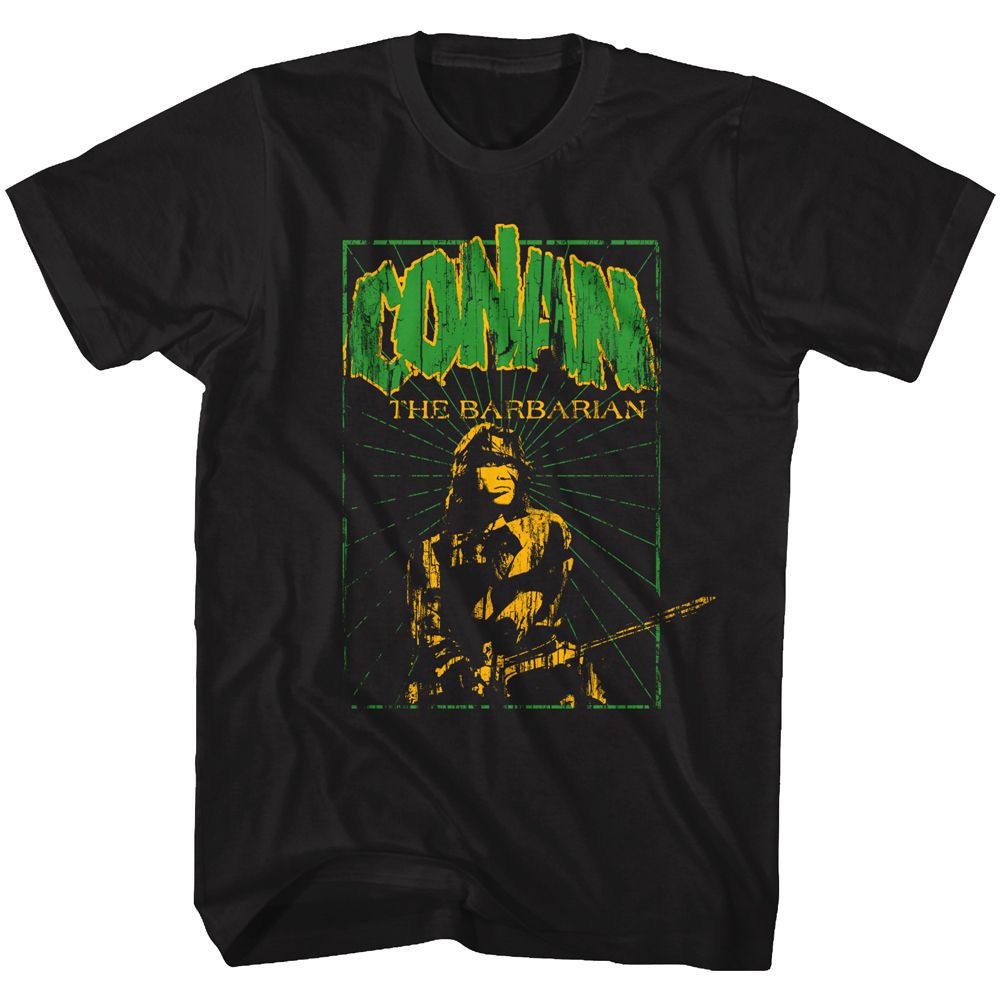 CONAN-IN THE GREEN-BLACK ADULT S/S TSHIRT