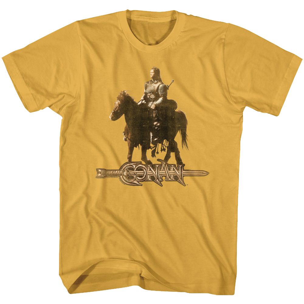 CONAN-HORSEY-GINGER ADULT S/S TSHIRT