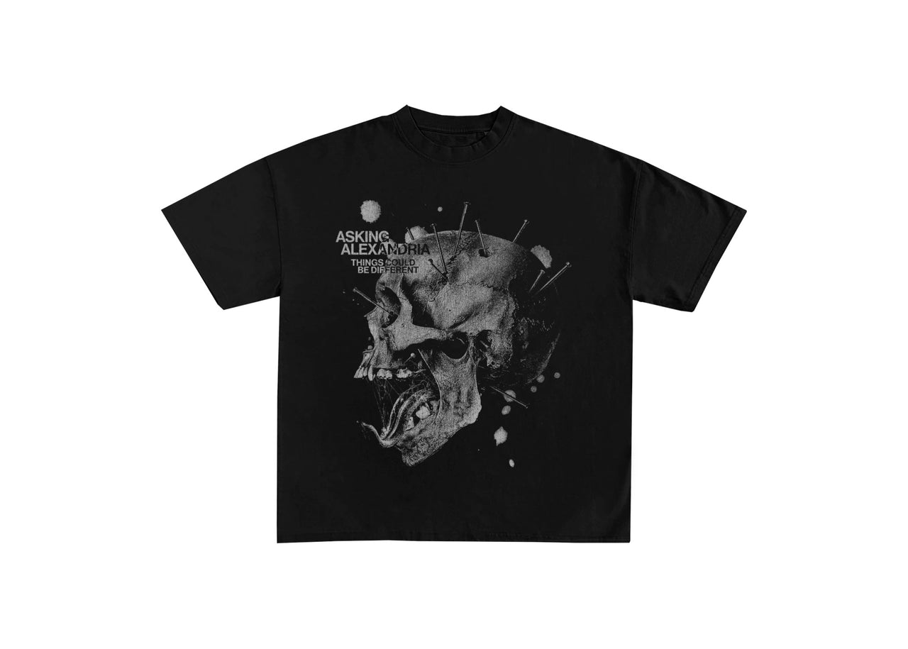 Asking Alexandria Screaming Skull T-Shirt