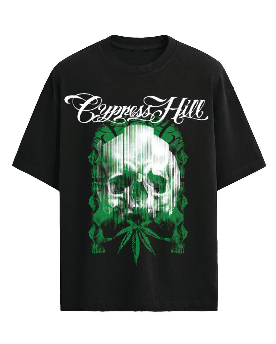 Cypress Hill Skull and Leaf T-Shirt