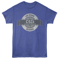 Thumbnail for CSI-CSI BADGE-ROYAL HEATHER ADULT S/S TSHIRT