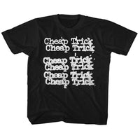 Thumbnail for CHEAP TRICK-NAME REPEAT-BLACK YOUTH S/S TSHIRT