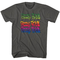 Thumbnail for CHEAP TRICK-RAINBOW TRICK-SMOKE ADULT S/S TSHIRT