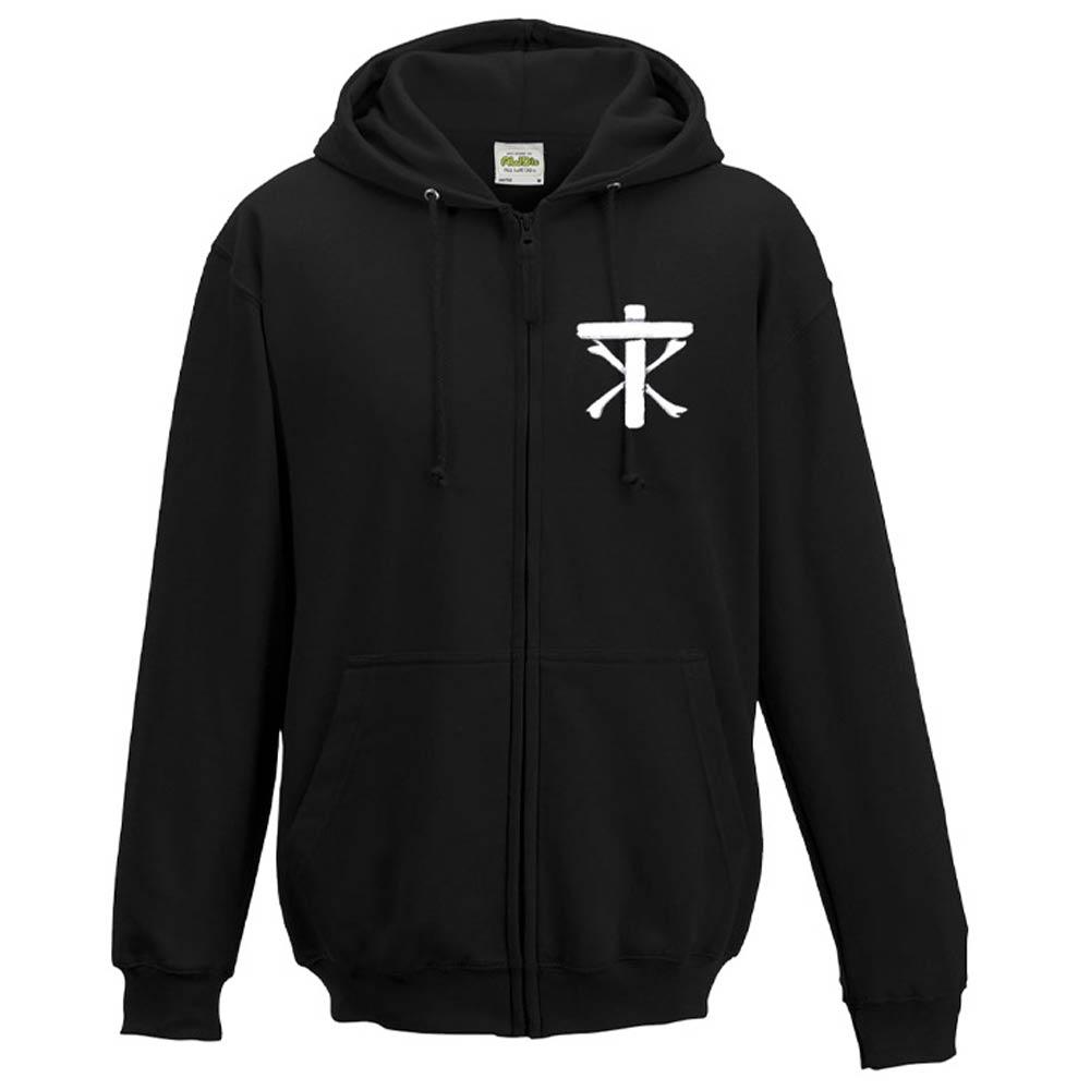 Christian Death Cross Roots Of Evilution Zip Hoodie