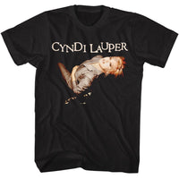 Thumbnail for CYNDI LAUPER-CYNDI LAUPER SUIT PHOTO-BLACK ADULT S/S TSHIRT