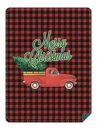 Thumbnail for Christmas Truck Throw Blanket