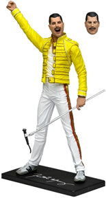 FREDDIE MERCURY (YELLOW JACKET) 7in SCALE ACTION FIGURE