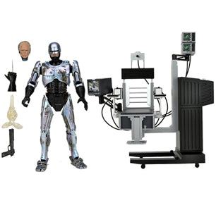 ULTIMATE BATTLE DAMAGED ROBOCOP w/CHAIR 7in SCALE ACTION FIGURE