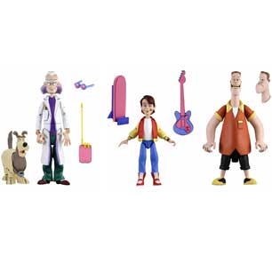 BTTF TOONY CLASSICS ASSORTMENT 6in SCALE ACTION FIGURE