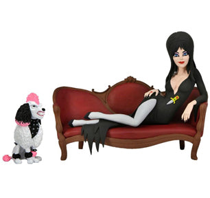 TOONY TERRORS ELVIRA ON COUCH BOXED SET 6in SCALE ACTION FIGURE