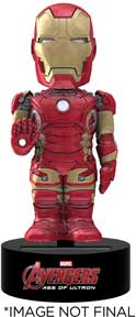 IRON MAN SOLAR POWERED BODY KNOCKER