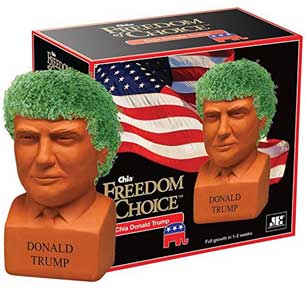 DONALD TRUMP CHIA PET