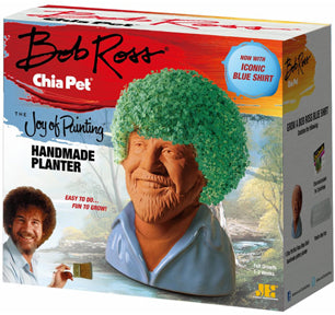 BOB ROSS (BLUE SHIRT) CHIA PET