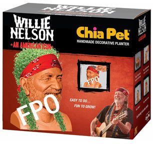 WILLIE NELSON CHIA PET