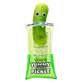 KIDROBOT - CRUNCHY 10in PICKLE IN BAG PLUSH