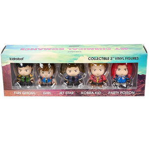 KIDROBOT - DANGER DAYS: THE TRUE LIVES OF THE FABULOUS KILLJOYS 3in VINYL MINI FIGURE SET