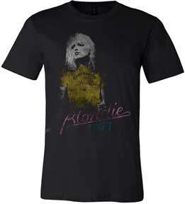 BLONDIE 1977 MENS LIGHTWEIGHT T-SHIRT