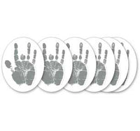 Thumbnail for HAND STICKER - SILVER (SET OF 6) BUMPER STICKERS