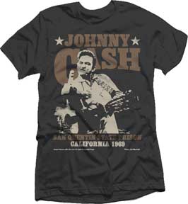 SAN QUENTIN STAR MENS LIGHTWEIGHT T-SHIRT