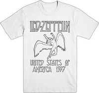 Thumbnail for USA 77 WHITE MENS LIGHTWEIGHT T-SHIRT