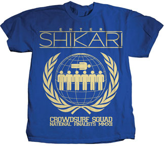 CROWDSURF SQUAD MENS LIGHTWEIGHT T-SHIRT