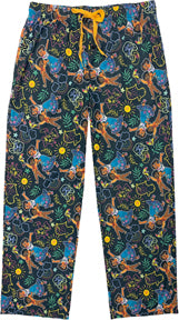 Thumbnail for FAMILY DOODLE TOSS w/SHOELACE DRAWCORD LOUNGE PANTS