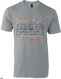 Thumbnail for PINK FLOYD THE WALL LOGO MENS LIGHTWEIGHT T-SHIRT