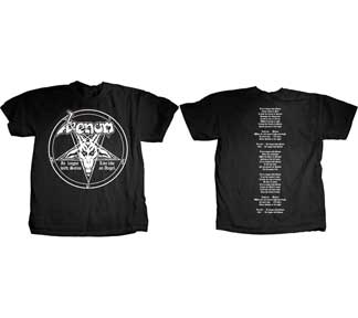 IN LEAGUE WITH SATAN MENS T-SHIRT
