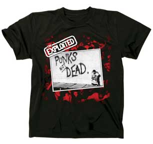 PUNKS NOT DEAD MENS LIGHTWEIGHT T-SHIRT