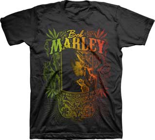 MARLEY KAYA NOW JUMBO PRINT MENS T-SHIRT