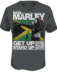 Thumbnail for MARLEY GET UP STAND UP MENS T-SHIRT