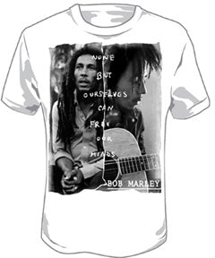 MARLEY FREE OUR MINDS MENS T-SHIRT