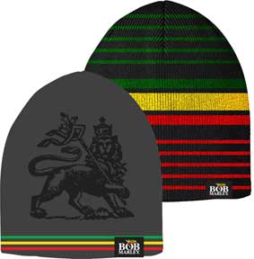 IRIE STRIPE REVERSIBLE BEANIE
