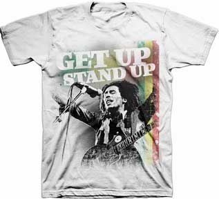 GET UP STAND UP MENS T-SHIRT